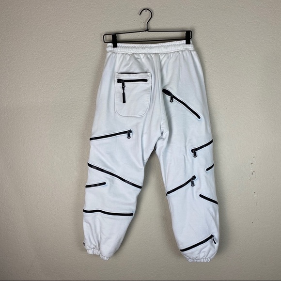 Nasir Hazhar Zippers Sweatpants Size Small Rare - Picture 9 of 16